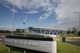 Engineers at Mercedes' Brixworth factory answered the Government's plea for help