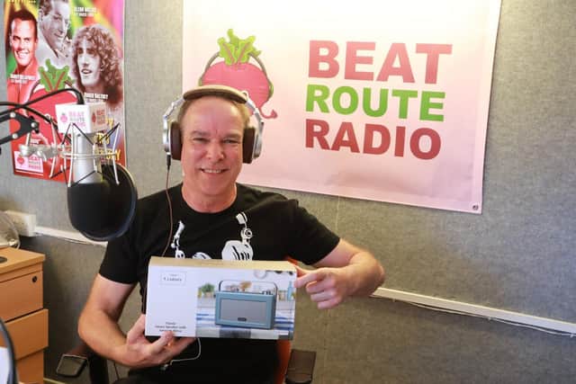 Beat Route Radio's Andy Baker announced the winner live on air
