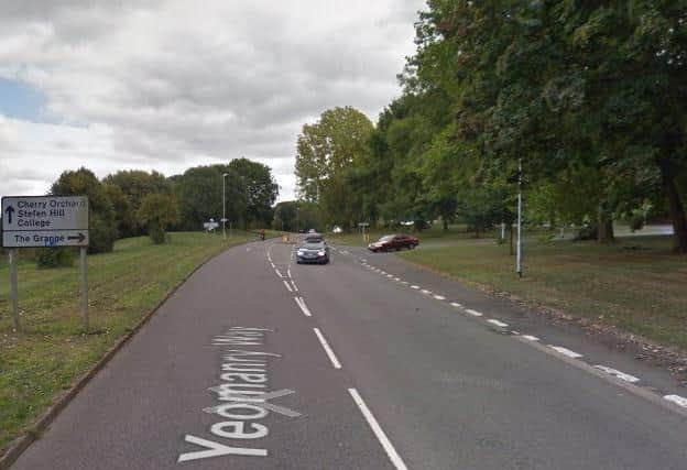 The victim was assaulted after turning into Thames Road from Yeomanary Way in Daventry
