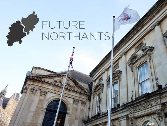 A new unitary council is being set up for West Northamptonshire.
