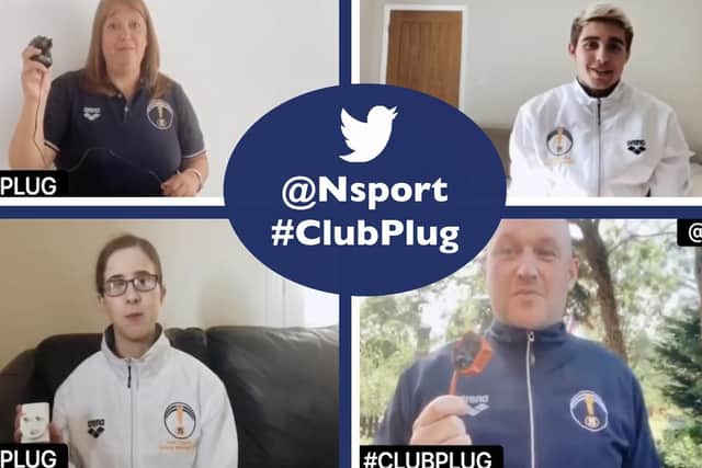 Northampton Swimming Club kicked off the campaign with their #ClubPlug video.