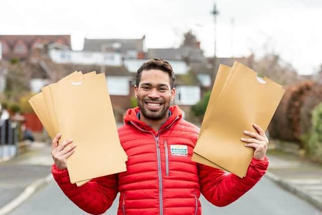 Peoples Postcode Lottery ambassador Danyl Johnson has some good news for two Daventry residents