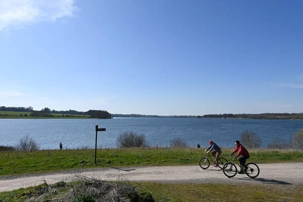 Pitsford Reservoir is popular with visitors during hot weather. Photo: Getty Images