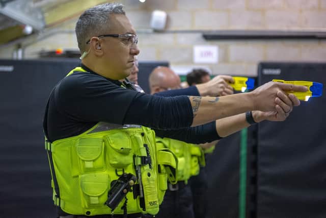 Every Northamptonshire Police officer will be trained to use Tasers by March 2021. Photo: Northants Police