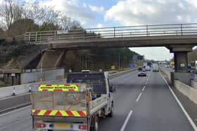 The M1 will be closed northbound for a weekend later this month