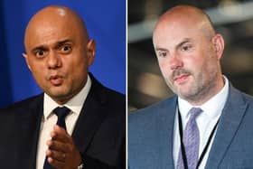 Cllr Matt Golby is at odds with health secretary Sajid Javid over social care funding