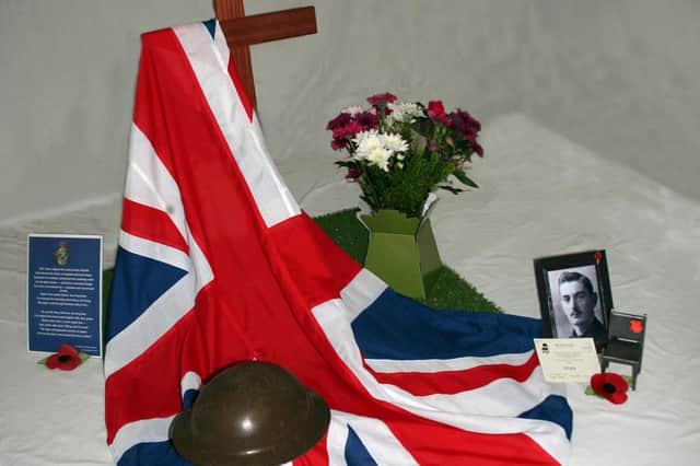 Visit Daventry Museum to see the Remembrance display.