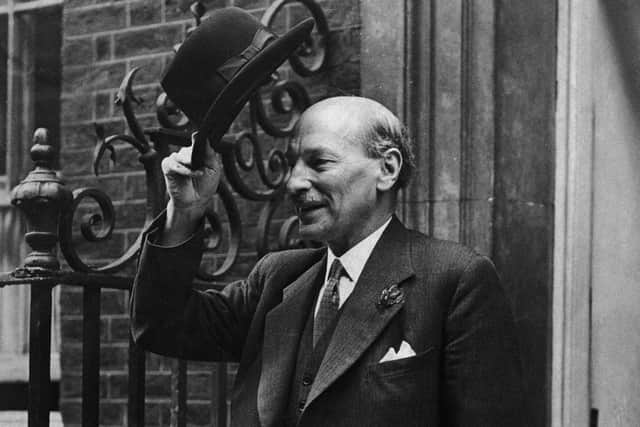 Clement Attlee. Picture: Getty Images.