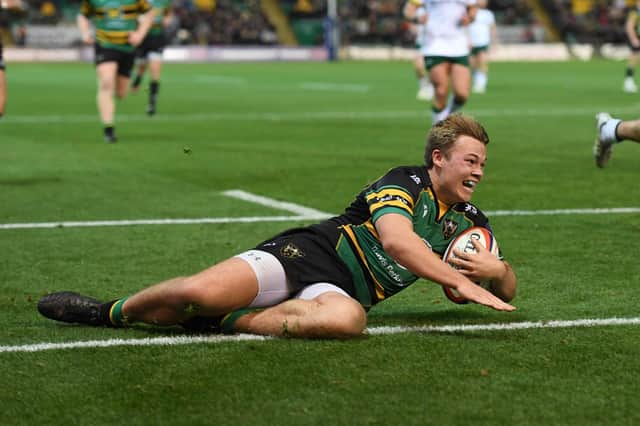 Tom Litchfield scored his first Saints try last weekend