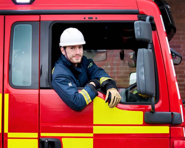I took part in Northamptonshire Fire and Rescue Service's 'Have a Go day': Here's what happened. Photo: Kirsty Edmonds.