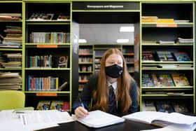 Students should wear face coverings in schools and colleges from Monday, the government has said