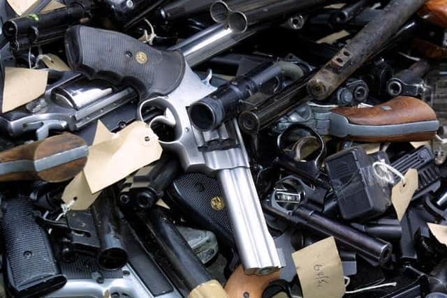 Northamptonshire Police recorded 131 incidents involving guns last year