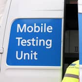 A mobile PCR testing unit will set up at Brackley Leisure Centre from today — but you MUST book an appointment