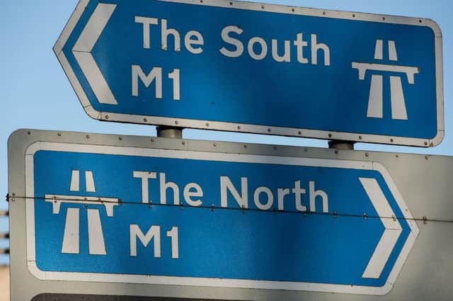 A broken down truck led to huge queues on the M1
