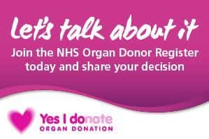 Families are urged to talk about organ donation this Christmas.