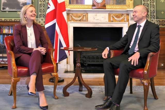 Daventry MP will be working alongside foreign secretary Liz Truss following his government promotion