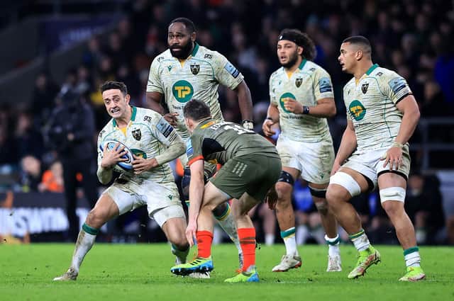 Alex Mitchell tried to give Saints the spark they needed at Twickenham
