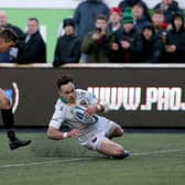 Tom Collins scored for Saints on his return to action