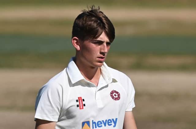 Northants all-rounder James Sales
