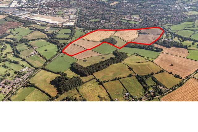 The 50-hectare development already has outline planning permission.