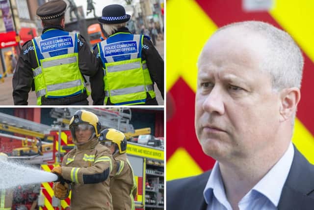 Stephen Mold is asking for an extra £15 on council tax bills to pay for continuing improvements to police and fire services
