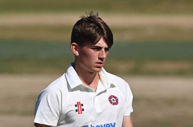 Northamptonshire all-rounder James Sales