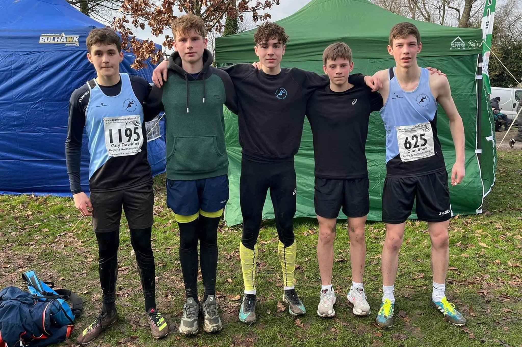 Rugby & Northampton AC lead cross county league with one race to go