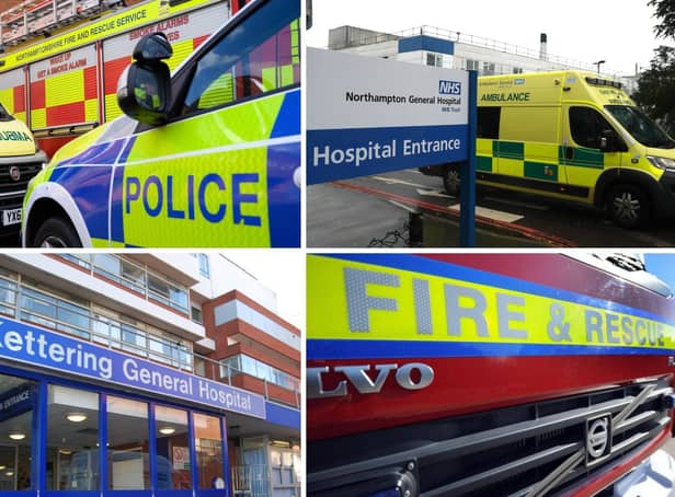 Health and emergency services have stood down the major incident for Northamptonshire