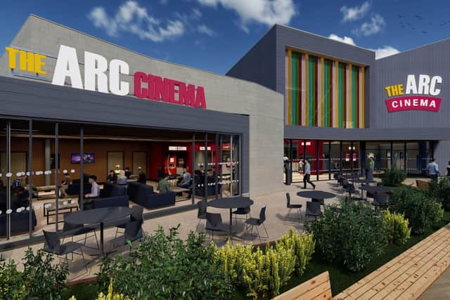 An image of how The Arc Cinema in Daventry will look.