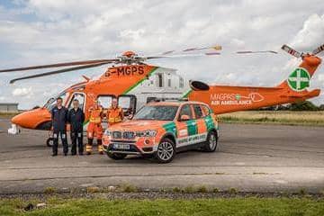 Magpas air ambulance. Image courtesy of Digital Photography by Rob Holding