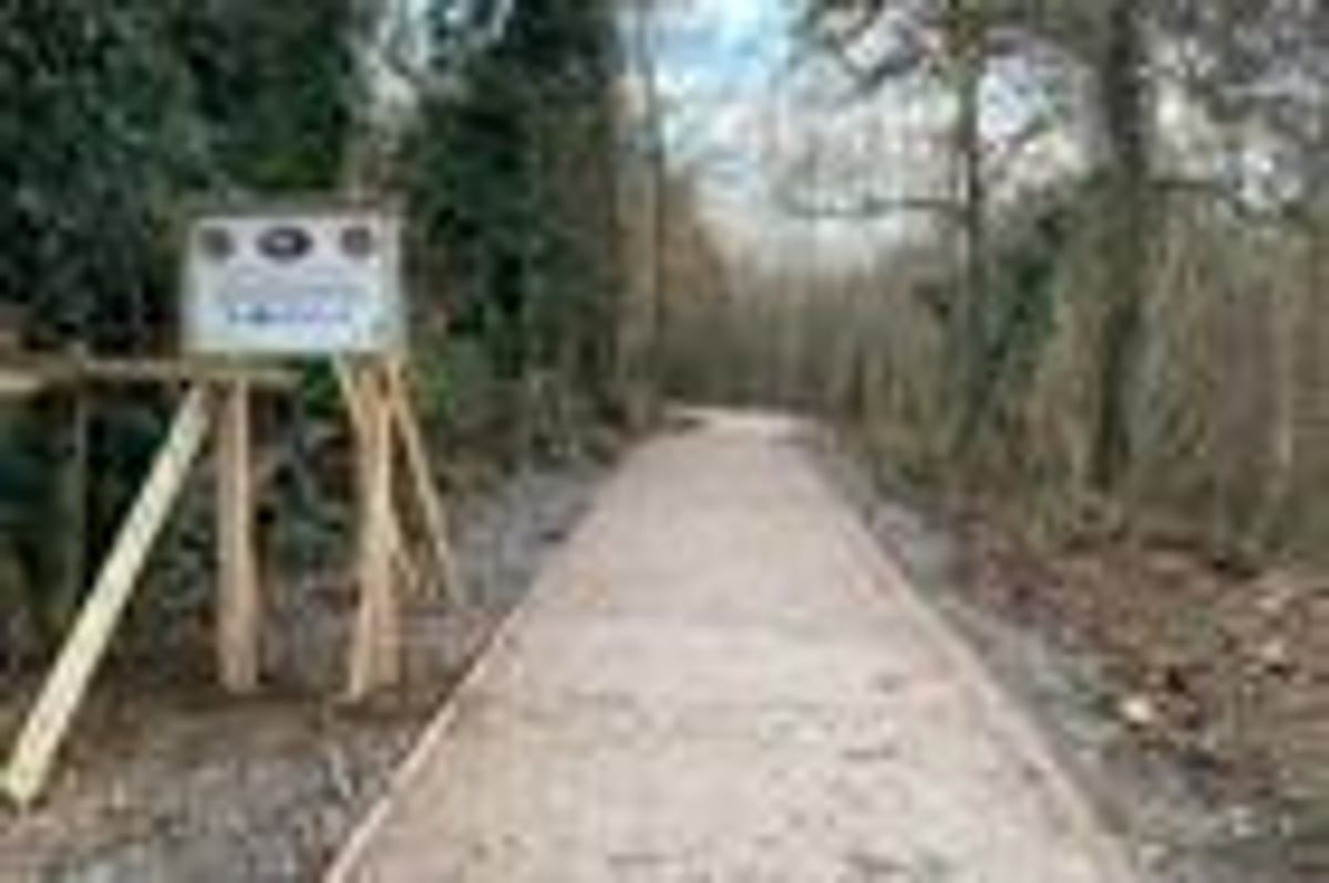 Take a walk on wild side at new £37,000 Great Central Woodland pathway in Woodford cum Membris 