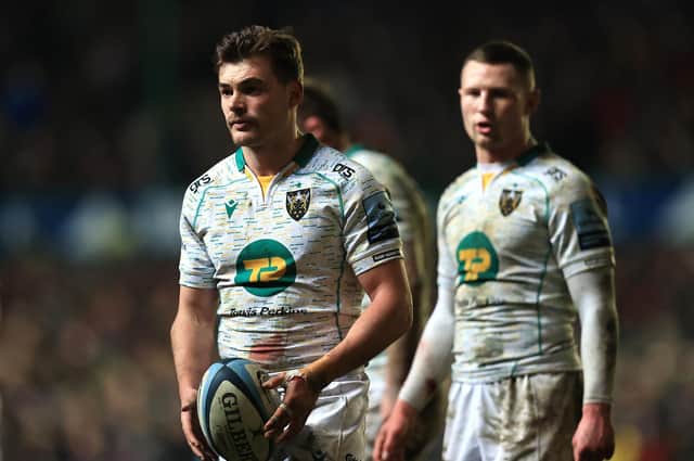 George Furbank started at fly-half for Saints