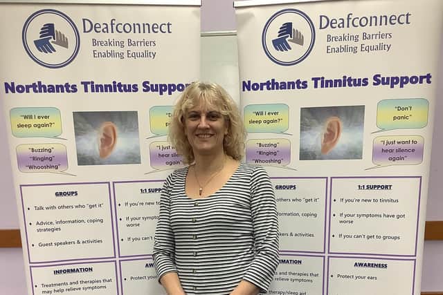 Linda Mitchell, hearing loss and tinnitus support team leader at Deaf Connect.