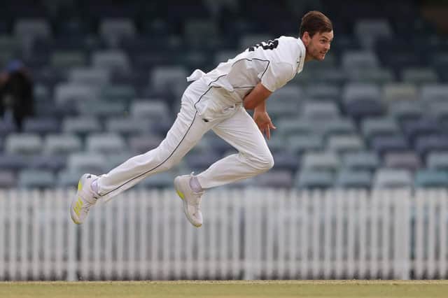 Fast bowler Matt Kelly has signed for Northants