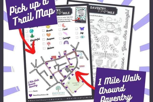 Have you walked the mindful mile in Daventry?