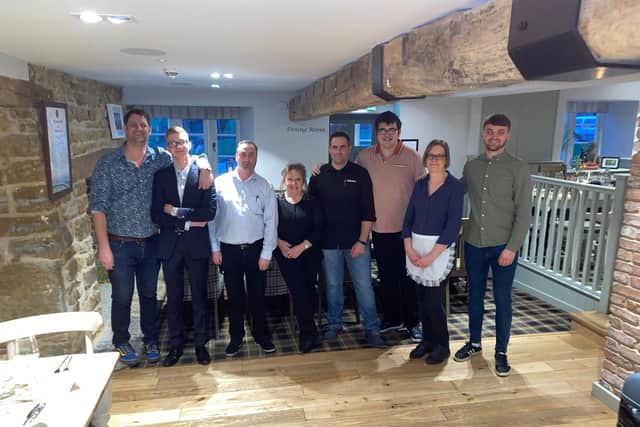 The team at the Red Lion wanted to raise money in honour of Len.