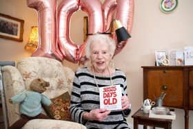 Jill celebrated her 100th birthday on Sunday. Picture: Kirsty Edmonds.
