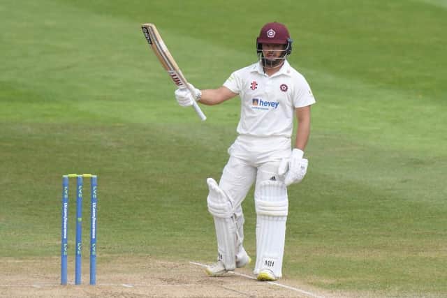 Ricardo Vasconcelos was leading run-scorer and topped the batting averages for Northants in first-class cricket last summer