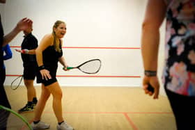 Have fun and get fit with ladies' squash sessions.