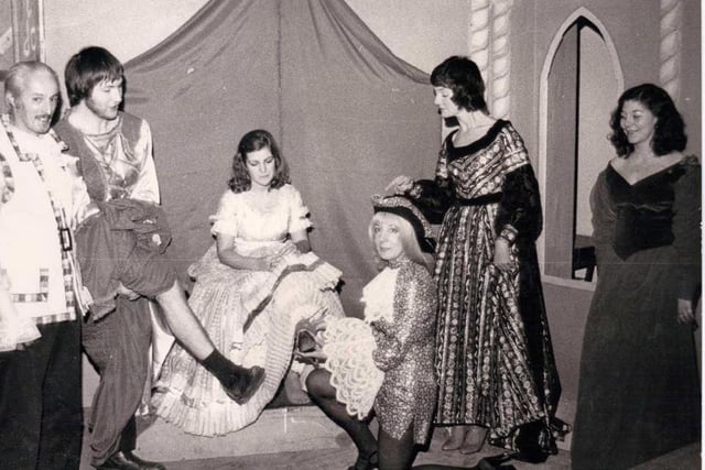 Players perform Cinderella in 1978...fast forward 44 years, same stage, same show same group.