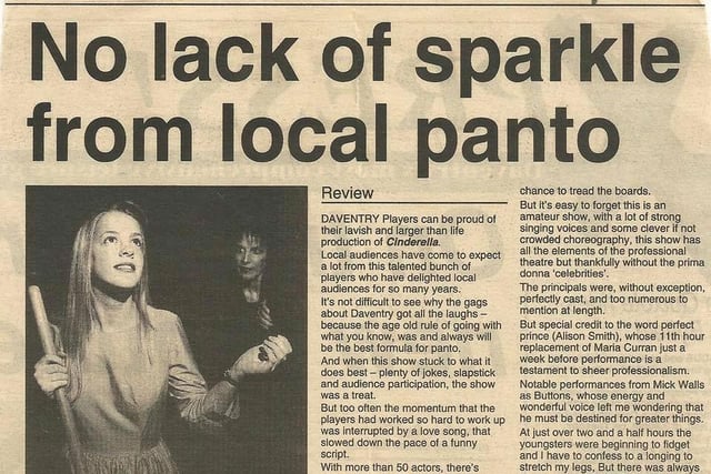 A review of the show from 1996.