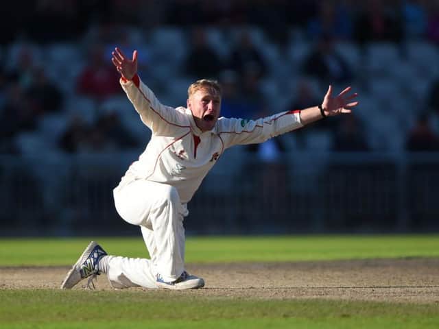 Leg-spinner Matt Parkinson claimed three wickets for Lancashire