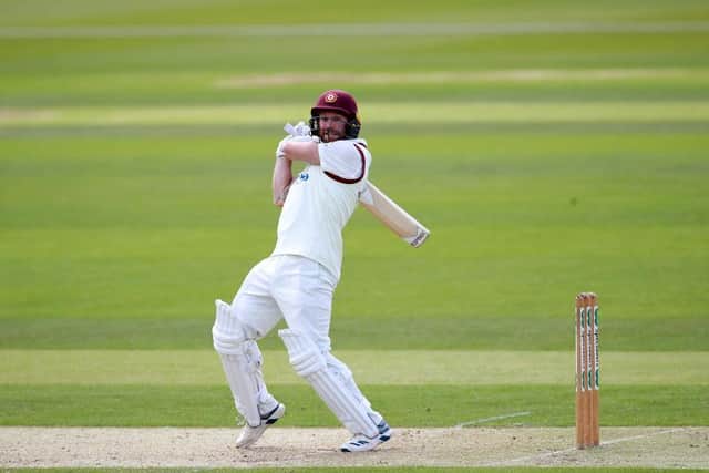 Luke Procter very nearly got Northants over the line for a draw at Old Trafford