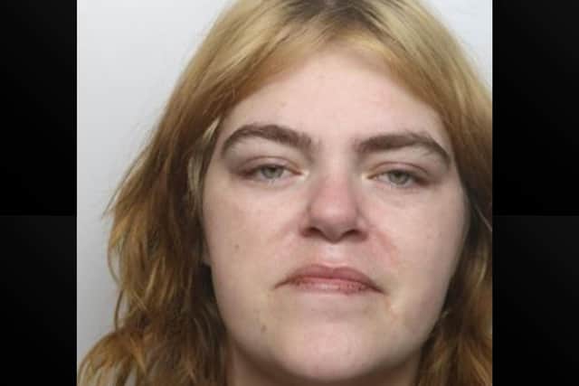 Maria Rowland was jailed for 18 months at Northampton Crown Court