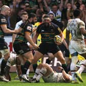 Tom Wood scored a memorable winning try against Tigers in 2014