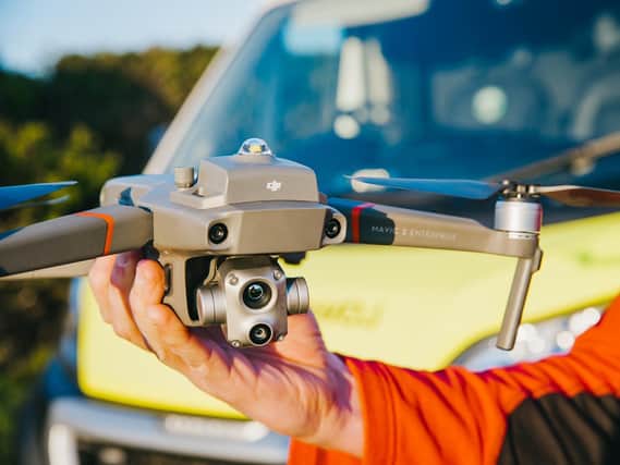The new drone bought by Northants Search and Rescue