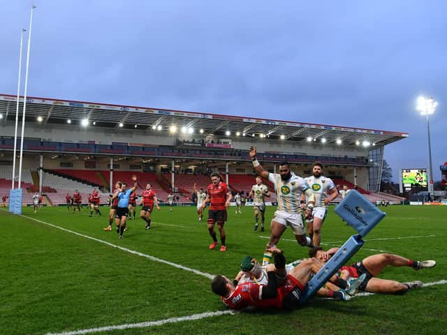 Saints won at Gloucester back in January