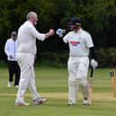 Cogenhoe IIs' Matt Irons sees the funny side after he is dismissed in his team's loss to Obelisk (Pictures: Jamie Brown)
