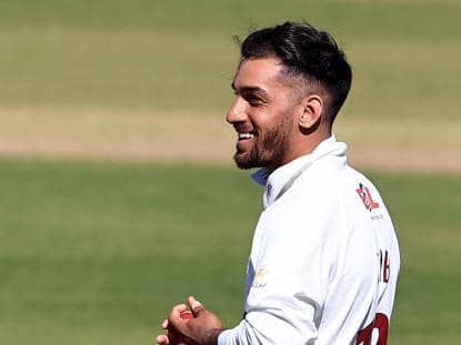 Saif Zaib was delighted to score his first century for Northants