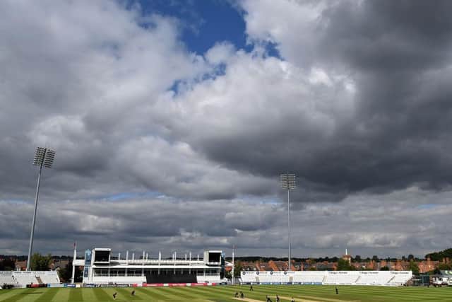 Matches have been played out an empty County Ground for the past year